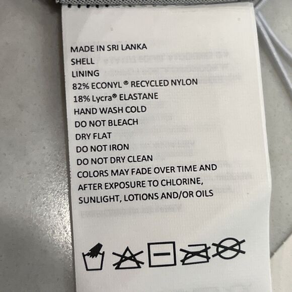 Prana NEW Women's Medium Gemma Reversible Cheeky Bikini Swim Bottom Black - Picture 11 of 11